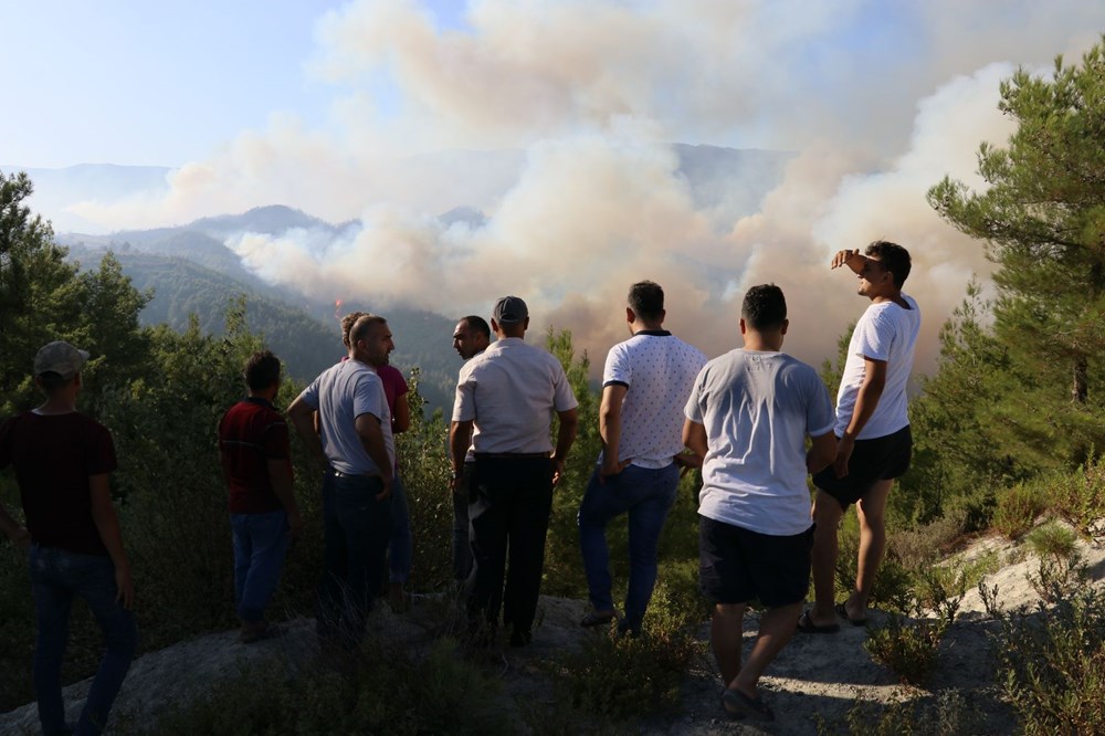 Hatay'daki yangın yeniden alevlendi - 7