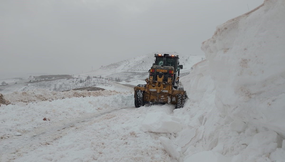 Kayseri'de kar çalışmaları tamamlandı