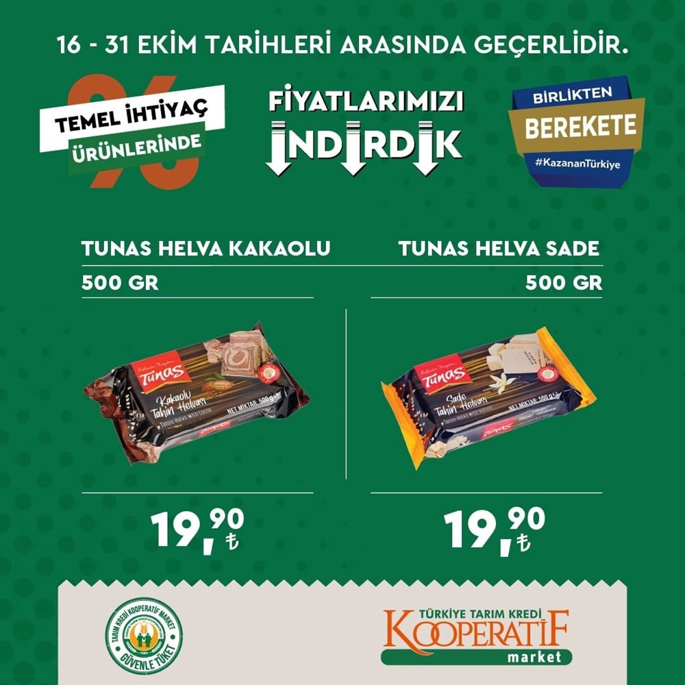 Tarım Kredi Kooperatif Market temel ihtiyaç ürünlerinde büyük indirimler (17-31 Ekim güncel indirimli ürünler kataloğu) - 36