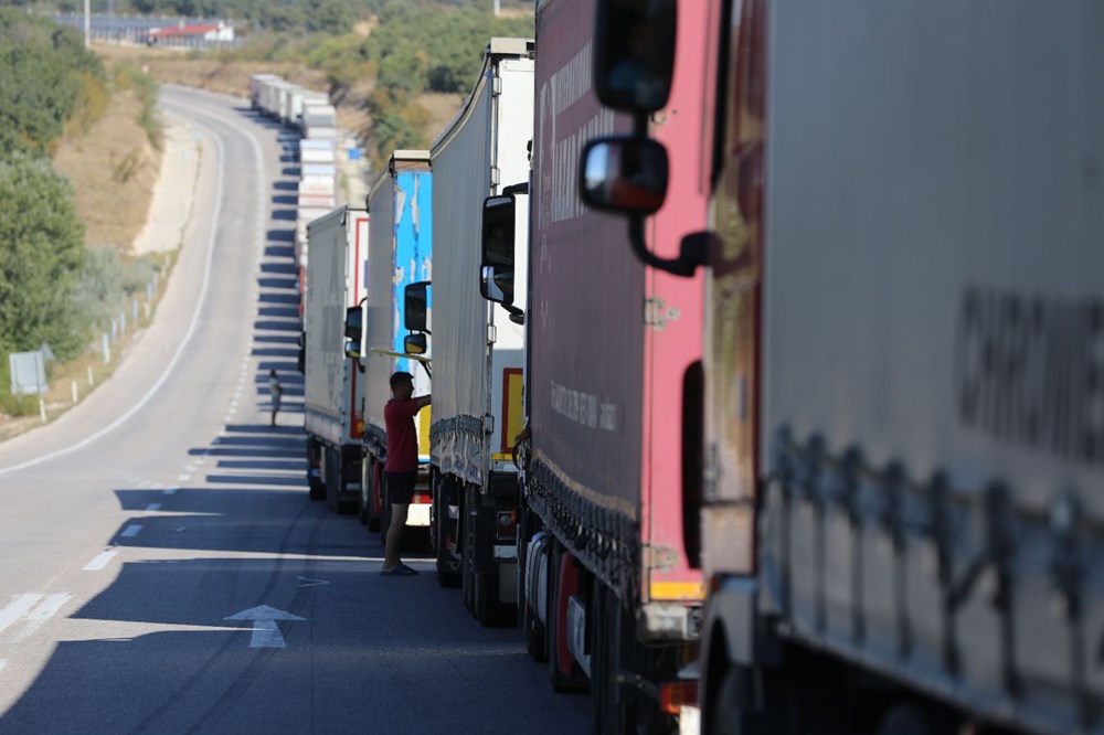 Sınırda 20 kilometrelik TIR kuyruğu - 2