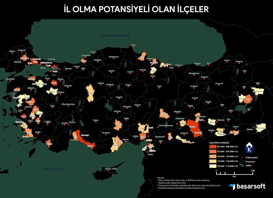 İl potansiyeli yüksek 67 ilçe belirlendi - 1