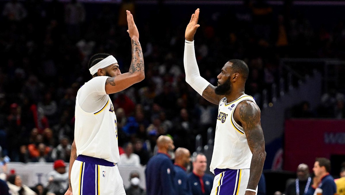 Lakers, Anthony Davis'in 55 sayısıyla kazandı (NBA'de gecenin sonuçları 5 Aralık 2022)