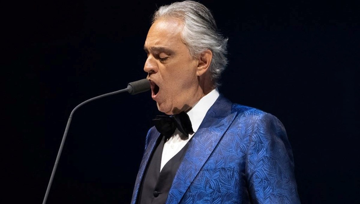 İtalyan tenor Andrea Bocelli: Yeter ki barış olsun ben sesimden feragat edebilirim