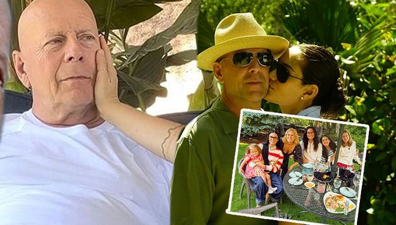 Bruce Willis'in eşinin doğum günü partisi