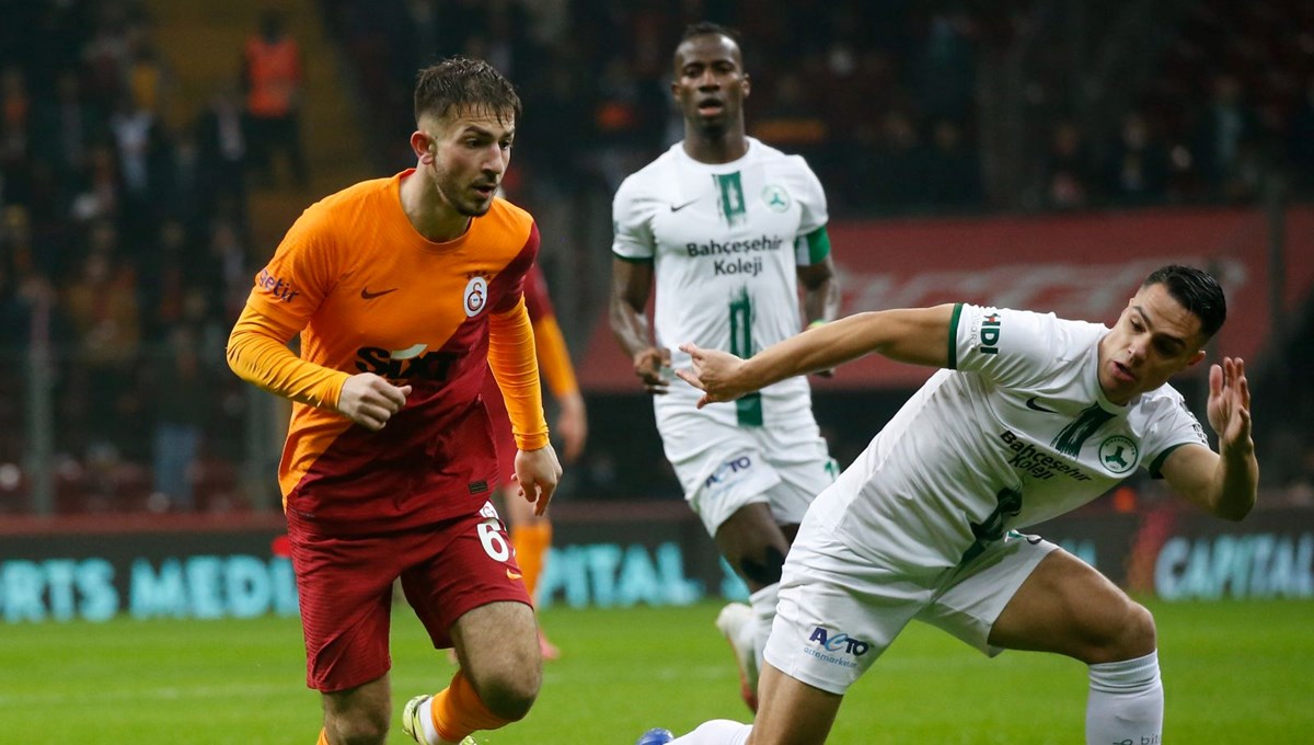 Galatasaray sahasında Giresunspor'a yenildi