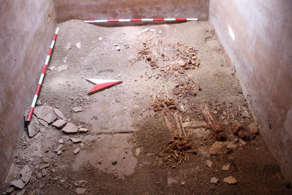 İznik'teki lahit mezarlarında 1500 yıllık mesaj bulundu - 2