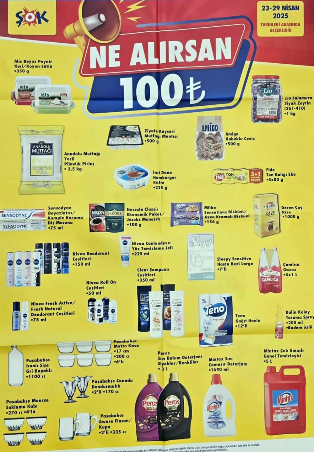 ŞOK 23 Nisan aktüel eserler kataloğu: “Ne Alırsan 100 TL” kampanyası raflara geliyor 78 zTesPRo3XE IZ0uN23M 8Q