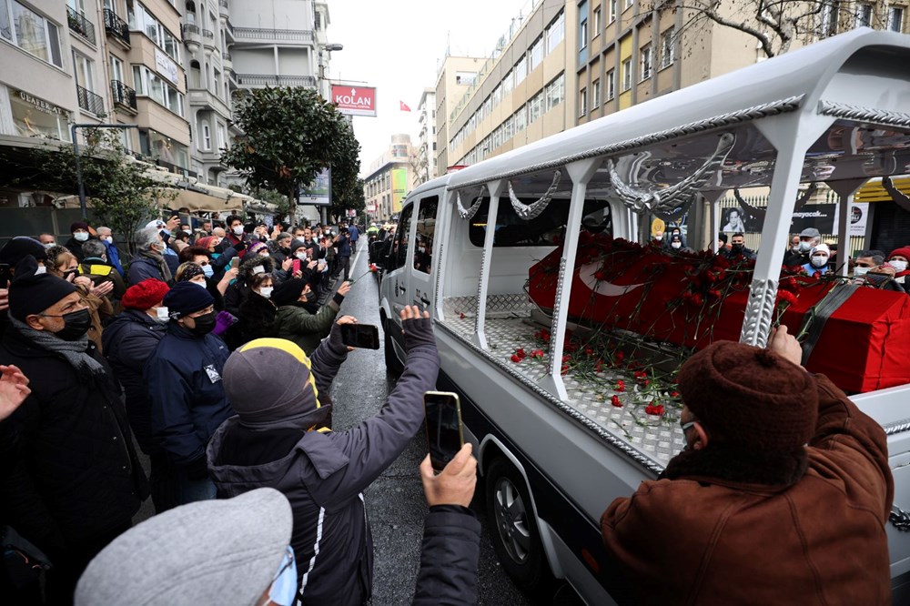Usta oyuncu Fatma Girik son yolculuğuna uğurlandı - 53