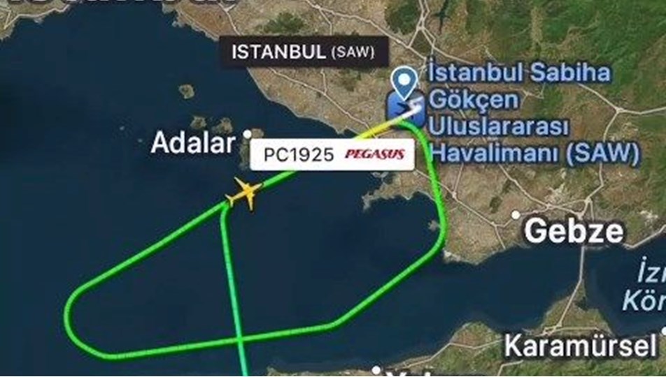 Sabiha Gökçen Havalimanı pistinde tavşan alarmı: Uçak iniş yapamadı