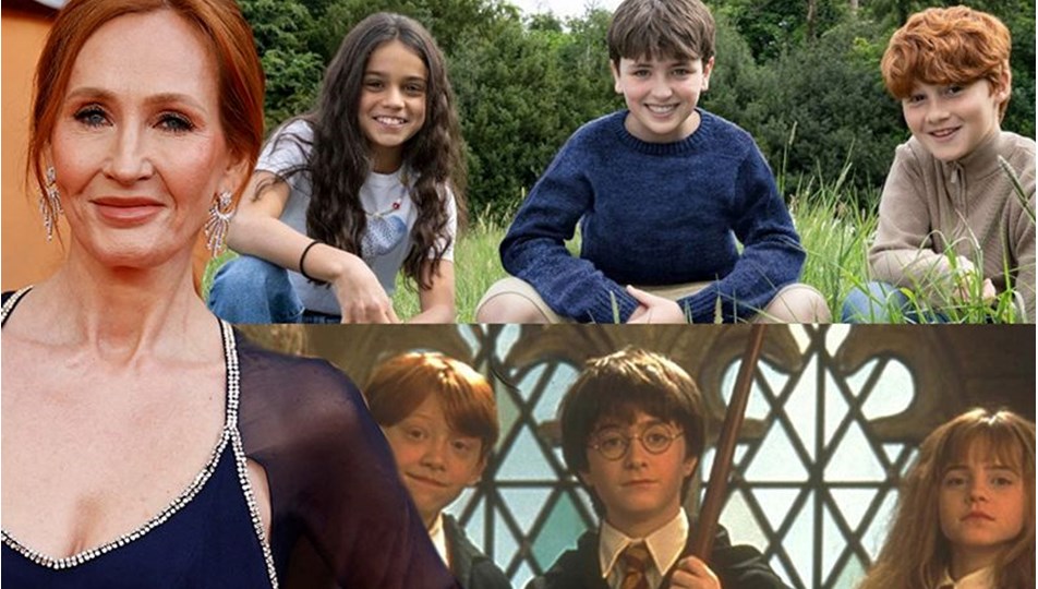 Harry Potter yazarı J. K. Rowling, dizi kadrosunu çok sevdi
