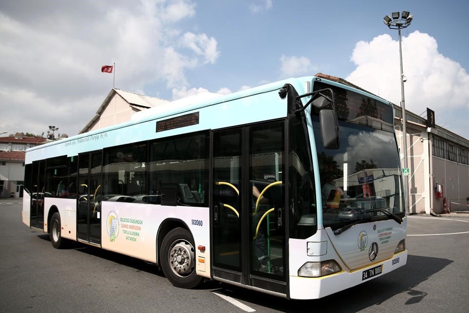 İETT'den güneş enerjisi kullanan otobüs - 1