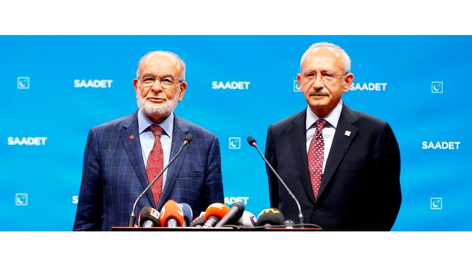 Kılıçdaroğlu'dan Karamollaoğlu'na ziyaret