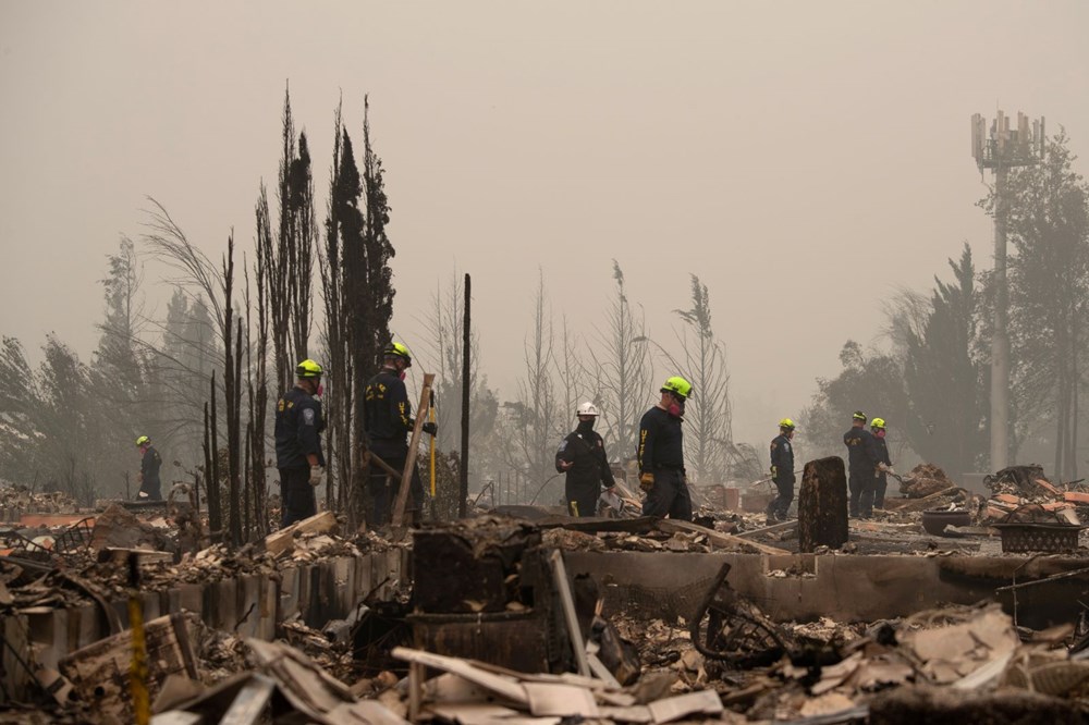 ABD'deki orman yangınlarında ölü sayısı 33'e çıktı - 4