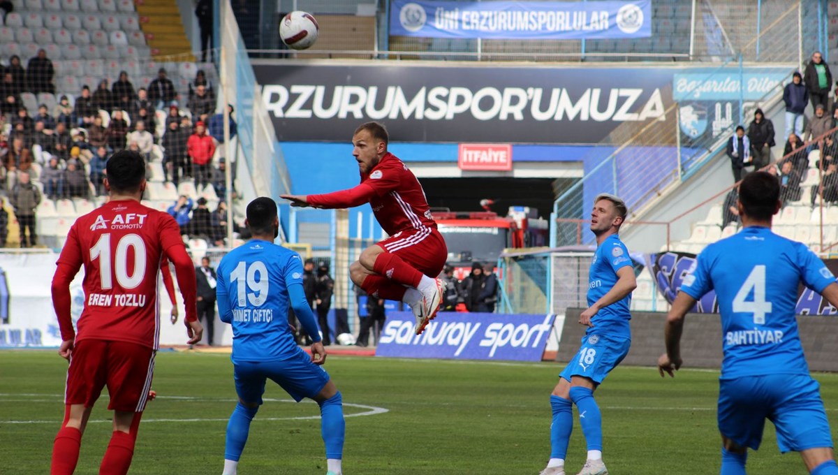 Erzurumspor FK'dan tek gollü galibiyet Erzurumspor FK'dan tek gollü galibiyet