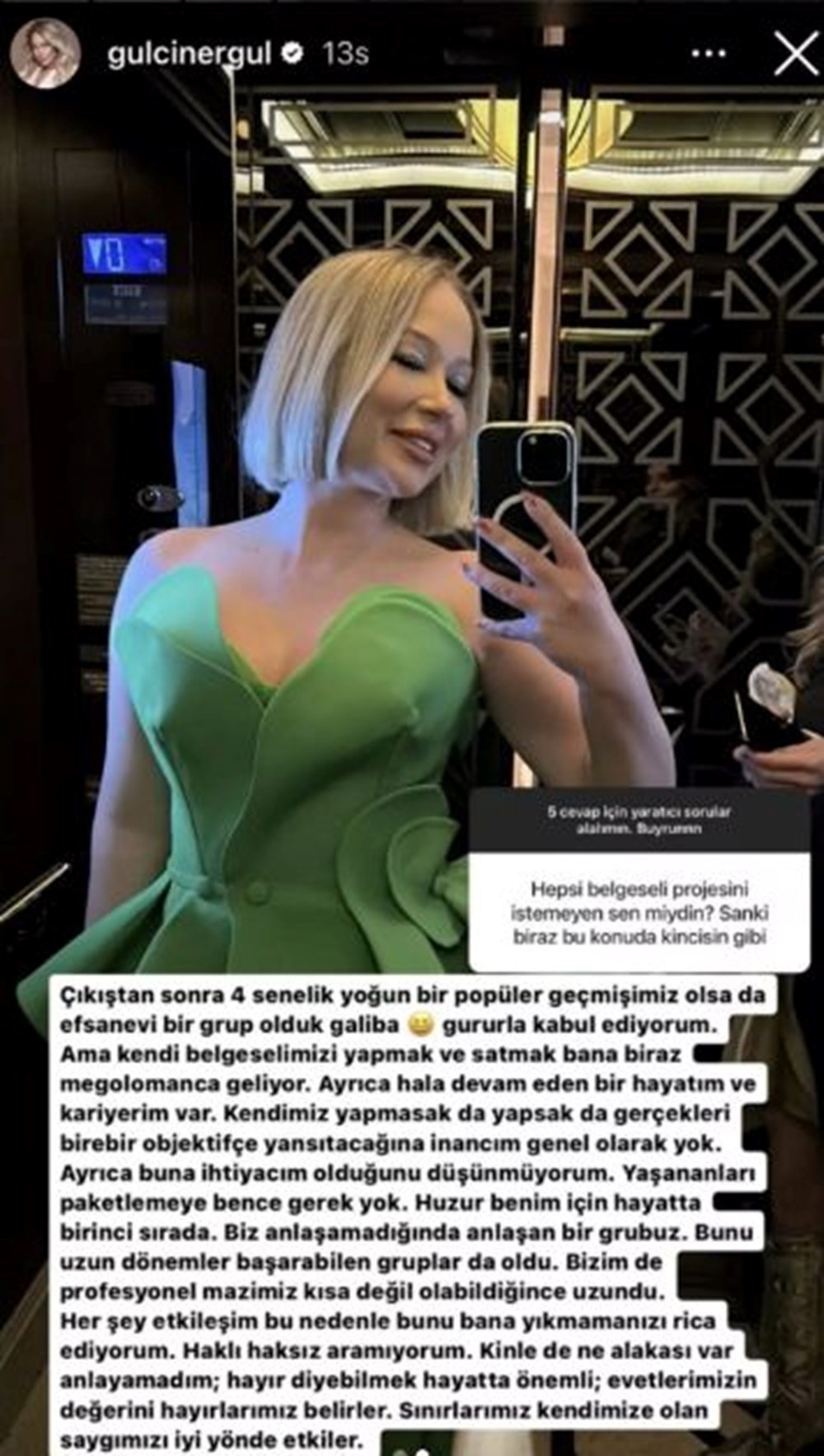 Gülçin Ergül'den Hepsi grubunun belgeseli hakkında açıklama - 6