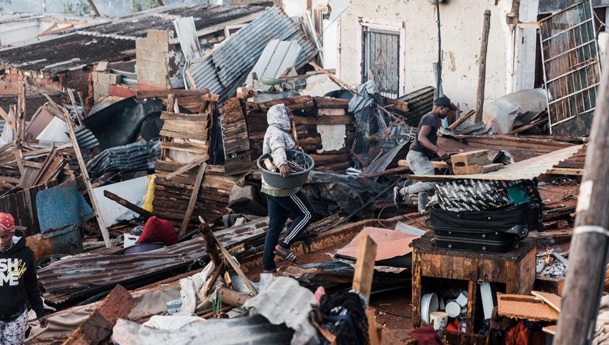 Güney Afrika’da hortum: 22 kişi hayatını kaybetti