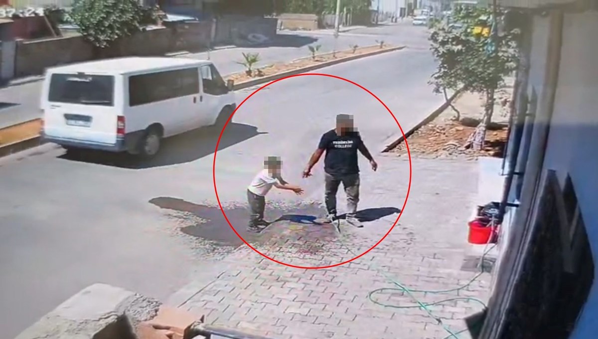 Küçük yaştaki oğluna hırsızlık yaptırdı