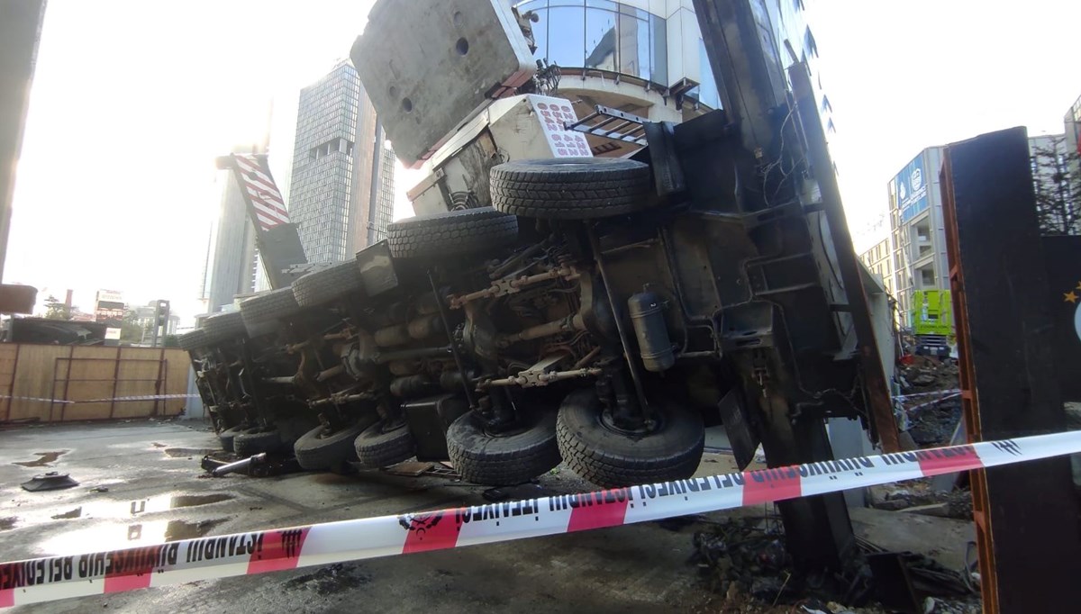 Mecidiyeköy'de faciadan dönüldü