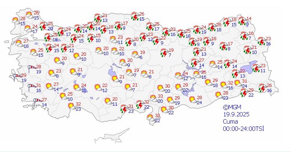 Dikkat! Sıcaklık düşüyor, üç gün sürecek yağmur geliyor: İstanbul da listede - 3