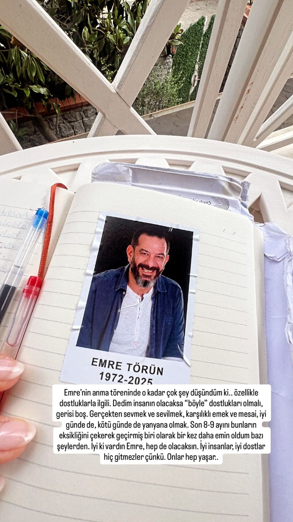Emre Törün'ün ardından Müjde Uzman'dan duygusal paylaşım: İyi ki vardın hep de olacaksın - 5