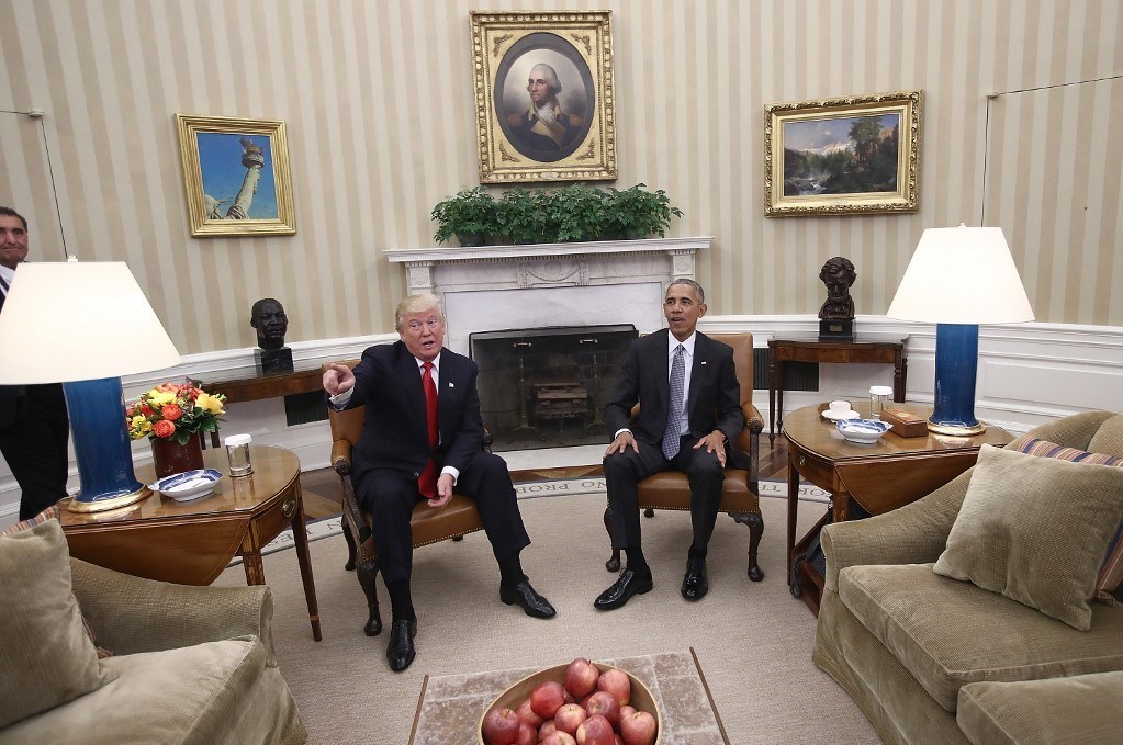Eski ABD Başkanı Obama döneminde ise ofis en sade haliyle kullanımdaydı.