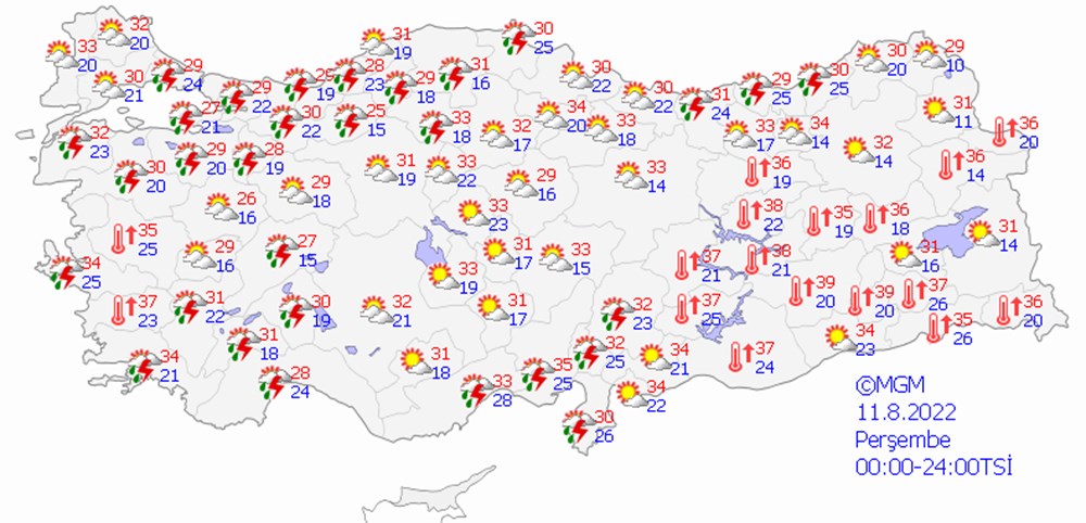Yaz sağanakları geri döndü! (Bugün hava nasıl olacak?) - 6