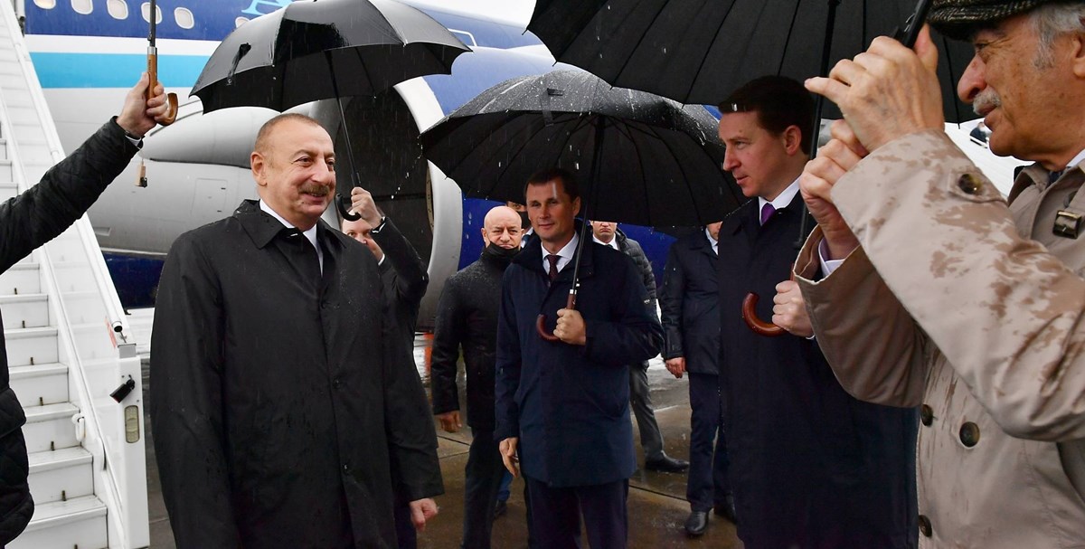 Azerbaycan Cumhurbaşkanı İlham Aliyev,  Rusya Devlet Başkanı Vladimir Putin