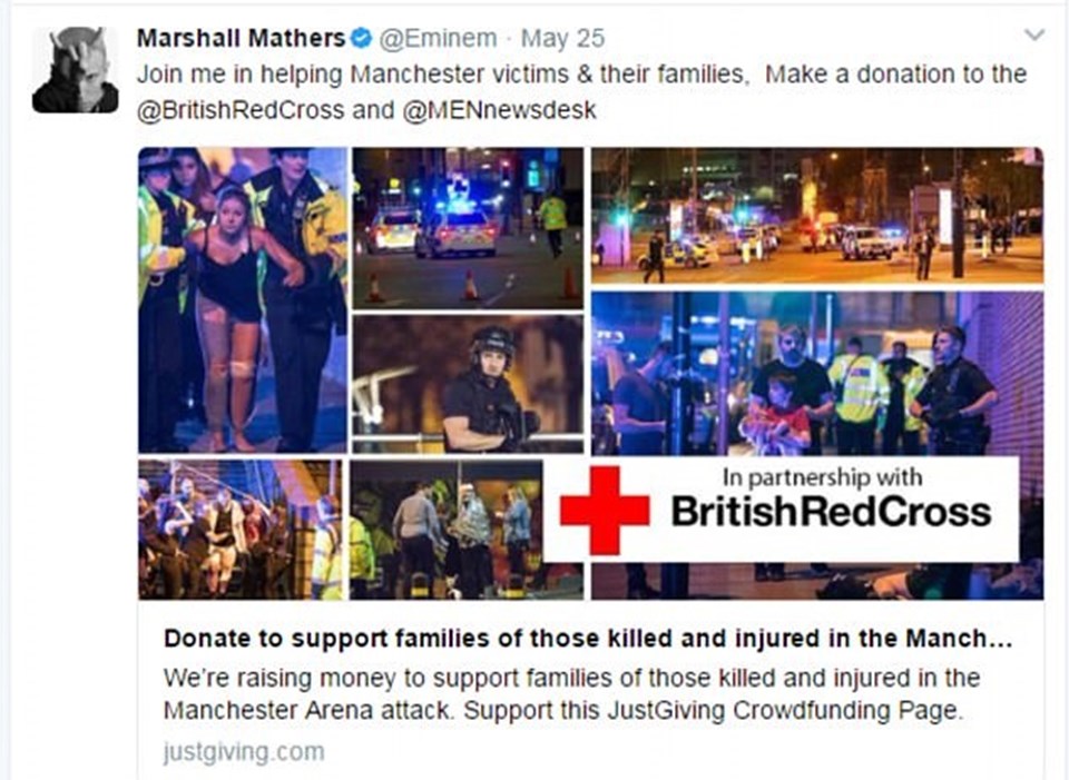 Dünya starlarından Manchester mağdurları için yardım konseri - 1