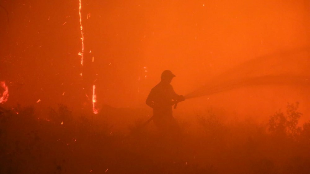Orman yangınlarıyla mücadele: Yamanlar, Urla ve Göynük'teki yangınlar kontrol altında - 23