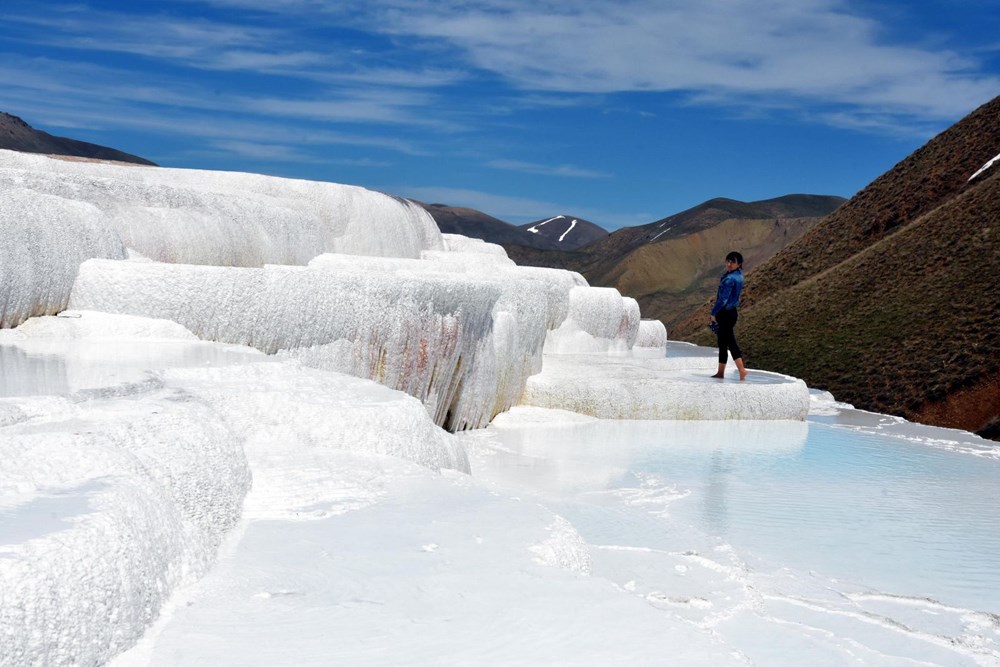 Van�ın Pamukkalesi Başkale Travertenleri NTV