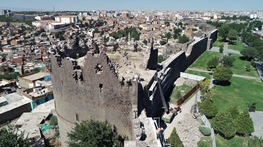 UNESCO mirası Diyarbakır Surları'nda 500 günlük restorasyon başladı - 8