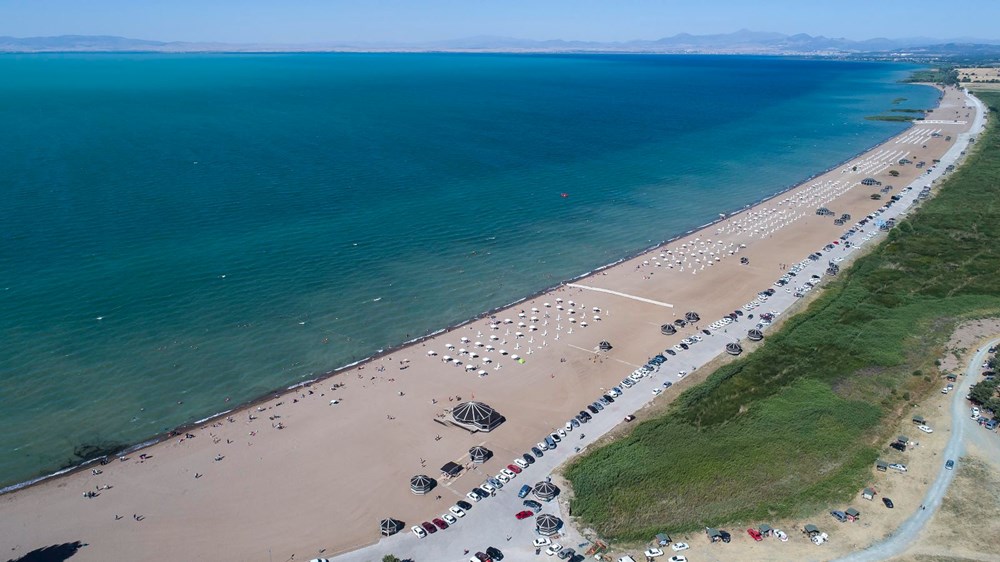 Konya'nın denizi Karaburun Plajı tatilcilerin yeni gözdesi oldu - 3