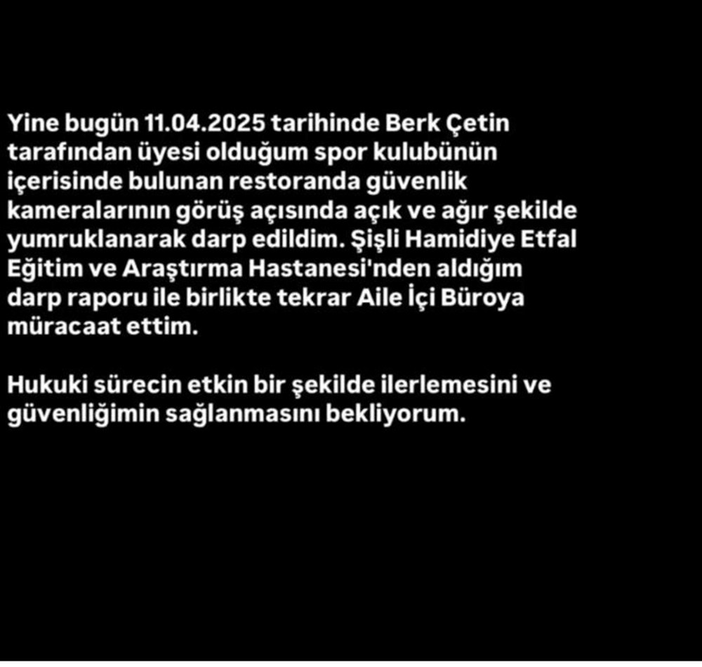 Şiddet savlarıyla gündeme geldi: Danla Bilic'in eski sevgilisi Berk Çetin kimdir, mesleği ne? 74 zfGRdQmyQUWHGYh86ZljKA