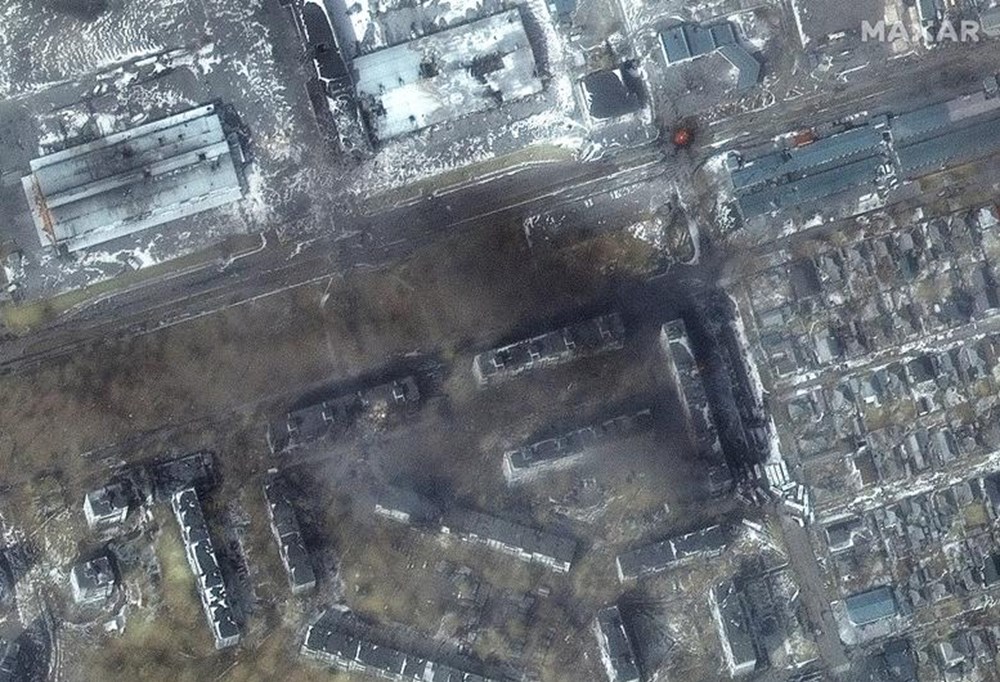 Rusya’nın Ukrayna’ya saldırısında dördüncü hafta: Savaşın ilk gününden bu yana uydu görüntüleri - 15