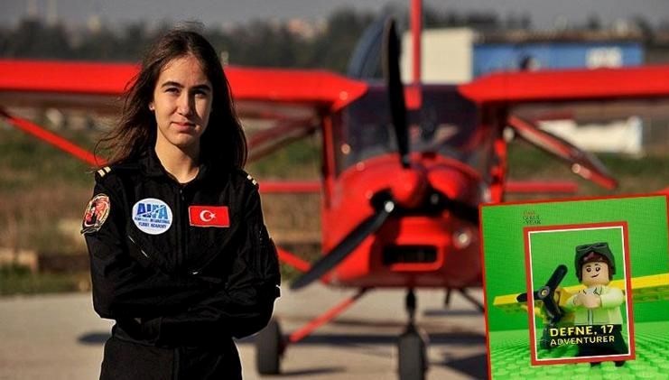 17 yaşındaki Defne TIME'ın 