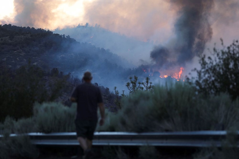 California'da yangın mevsimi başladı: Binlerce dönüm alev altında - 3