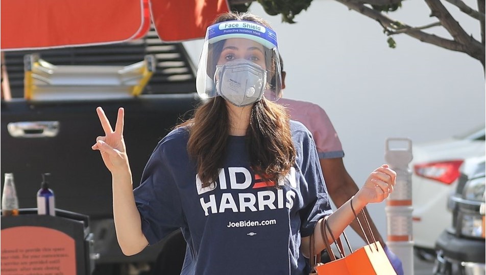 Emmy Rossum'dan Joe Biden'a destek
