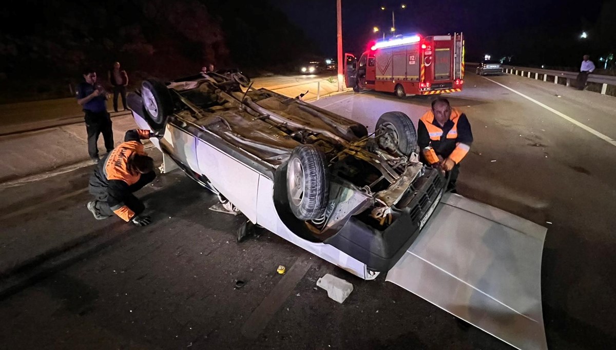 Burdur'da devrilen otomobilin sürücüsü hayatını kaybetti Burdur'da devrilen otomobilin sürücüsü hayatını kaybetti