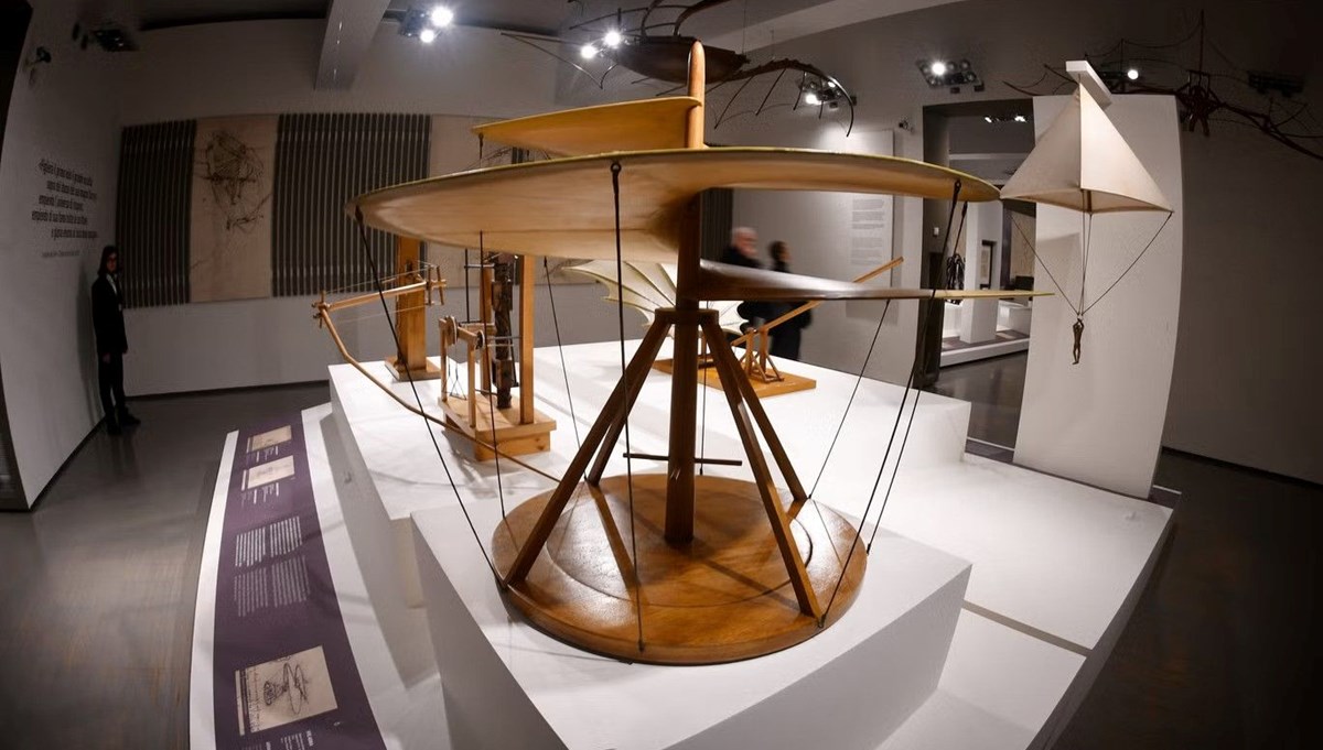 Da Vinci'nin drone tasarımı