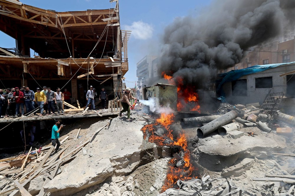 İsrail'in Gazze'ye saldırılarının bir haftalık bilançosu: 200 ölü, bin 307 yaralı - 9