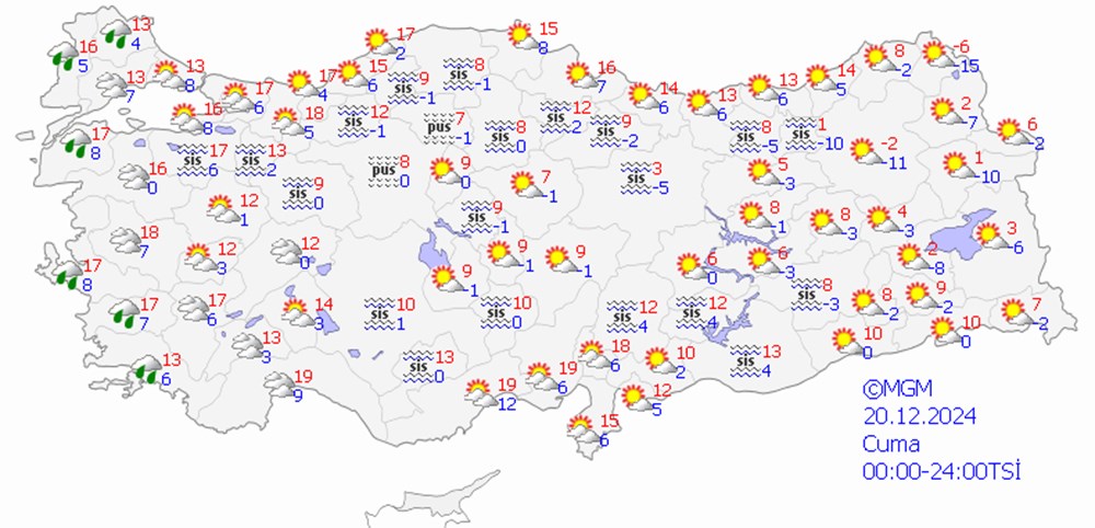 Meteorolojiden turuncu kodlu yoğun kar yağışı uyarısı: Fırtınayla birlikte gelecek! - 14