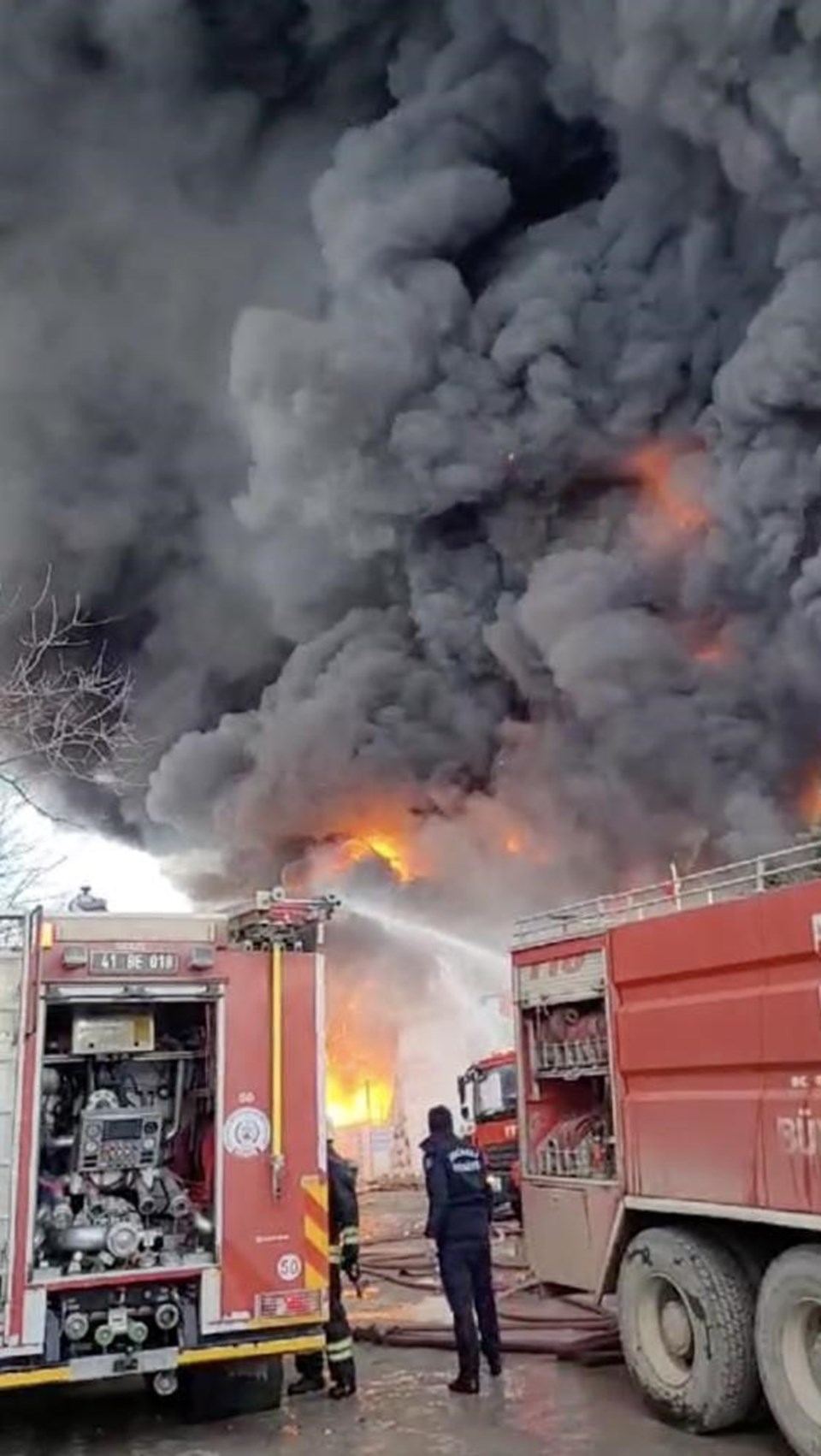Kocaeli'de fabrika yangını - 2