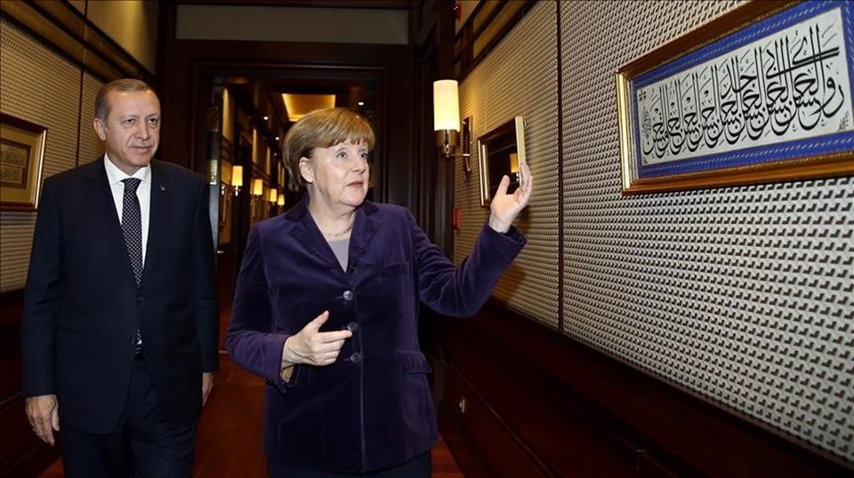 Davutoğlu ve Merkel'den açıklama - 13