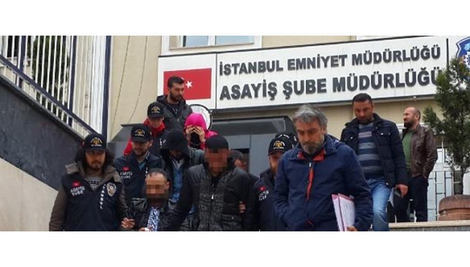 10 kilogram kadın saçıyla yakalandılar