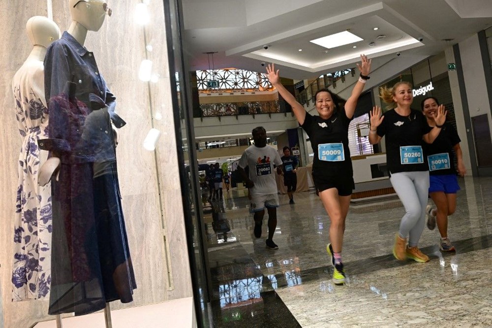 Dubai’de 50 derece sıcağa karşı klimalı maraton - 1
