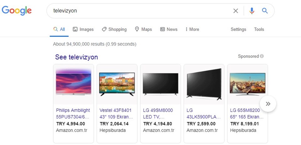 Google, Türkiye'de alışveriş reklamlarını kaldırıyor - 1