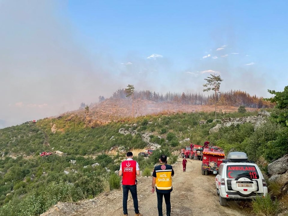Burdur'da orman yangını - 2