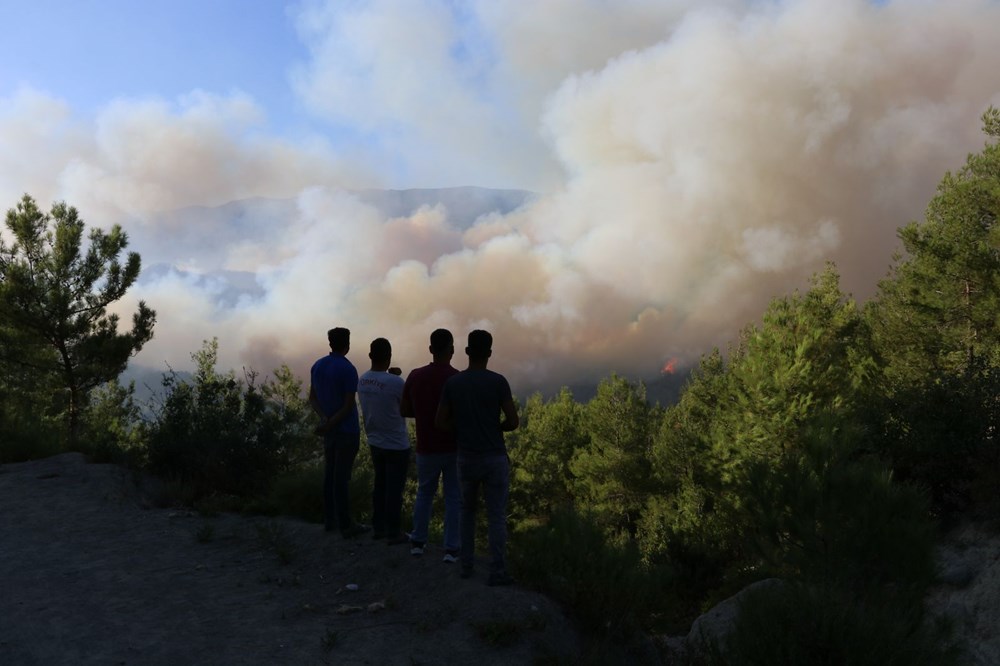 Hatay'daki yangın yeniden alevlendi - 3