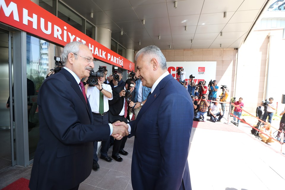Başbakan Yıldırım, Kılıçdaroğlu ve Bahçeli ile bir araya geldi - 2