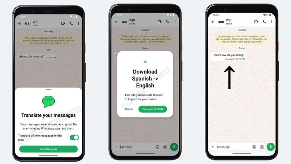 WhatsApp'a yeni özellik: Otomatik çeviri yapacak - 2